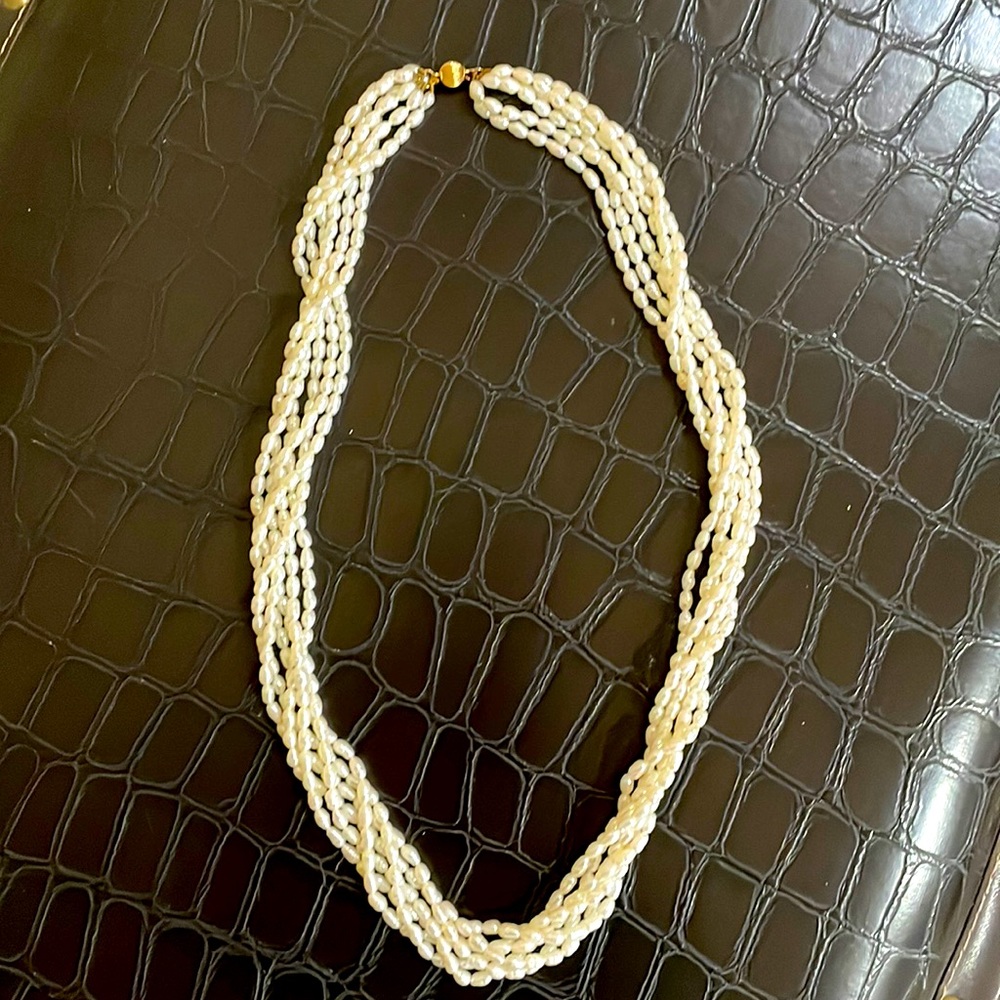 Freshwater Pearl Necklace 6 Strand